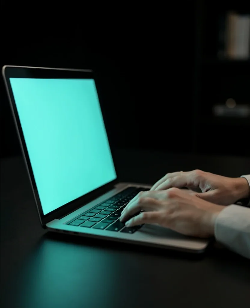 Computadora con extensión de navegador para DeFi